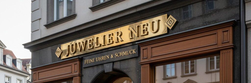 Aussenansicht Juwelier Neu