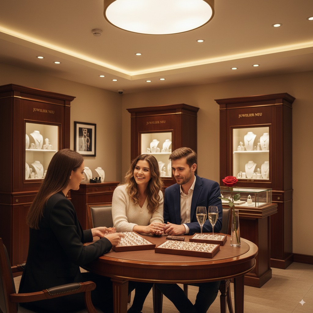 Brautpaar Juwelier Neu
