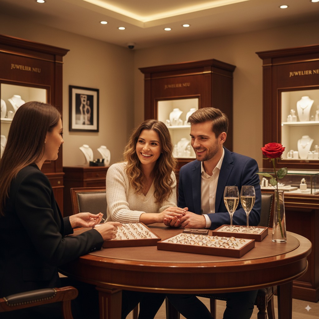 Brautpaar Juwelier Neu