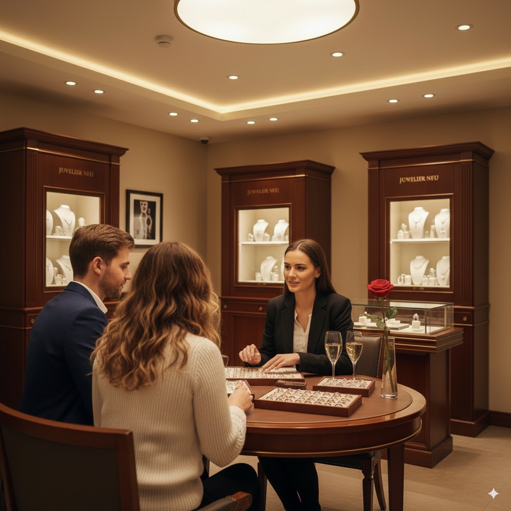 Brautpaar Juwelier Neu